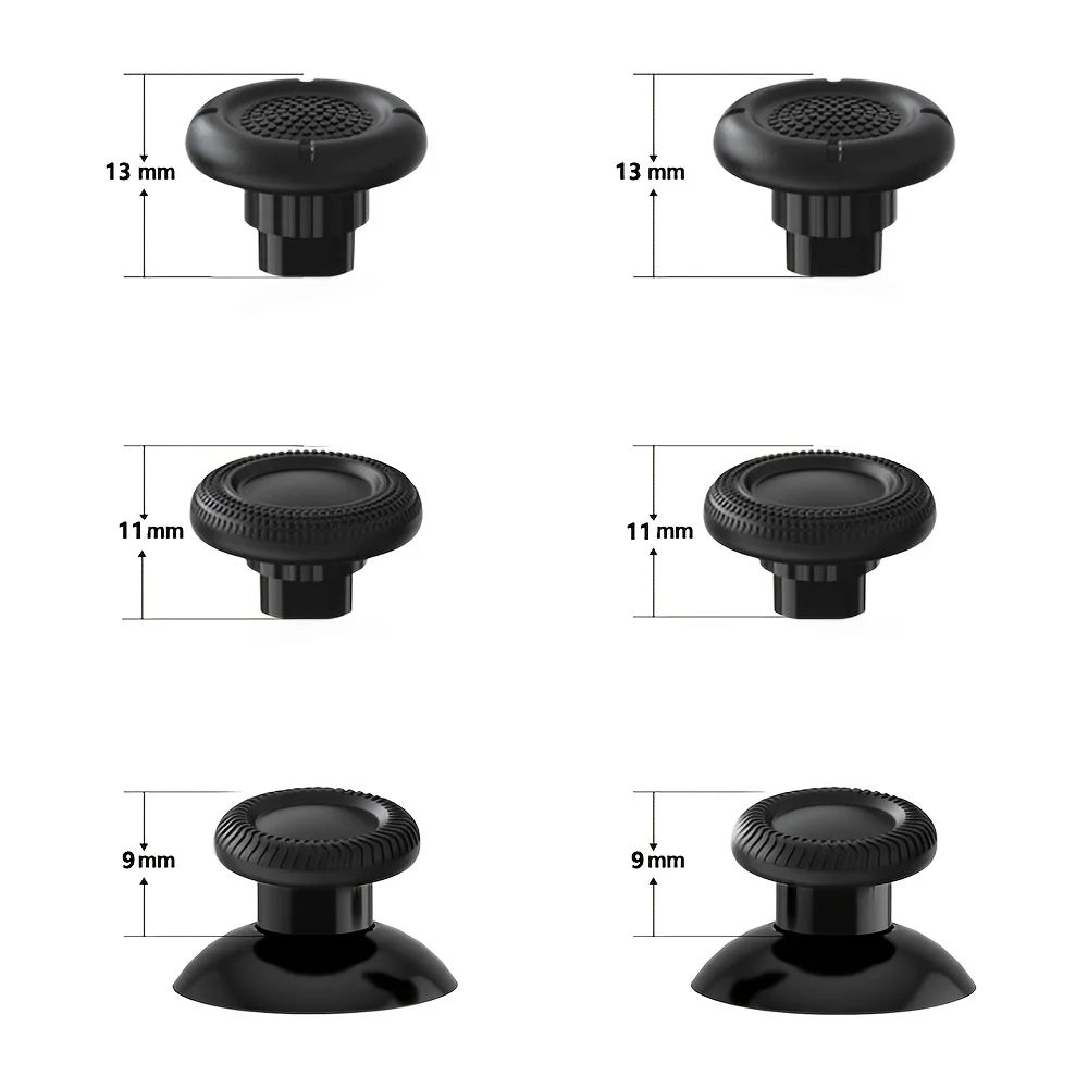 Thumbstick for PS5/PS4 All Model Controller/Switch Pro/XBox Series S Height Domed Grip Adjustable Joystick With Replacement Tool