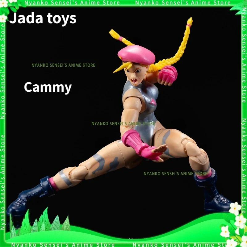 

In Stock Jada Toys Street Fighter II Cammy Variant Color 1/12 Scale JD36768 Action Figure Anime Models Toy Doll Collectible