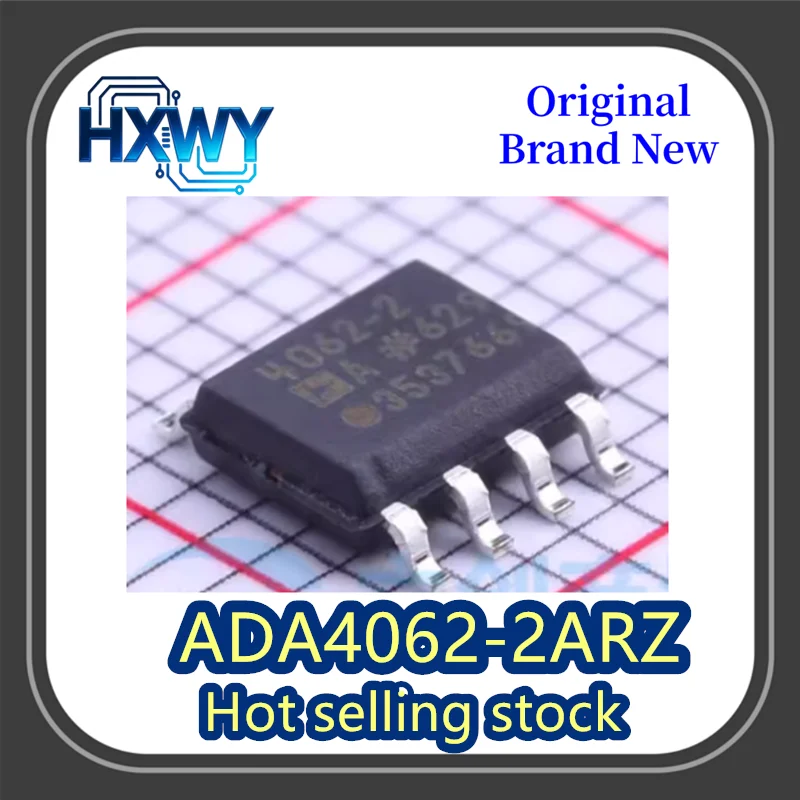 

(5/50 pieces) ADA4062-2ARZ Low-Power Operational Amplifier Chip Silkscreen 4062-2 SOP-8 Brand New Original