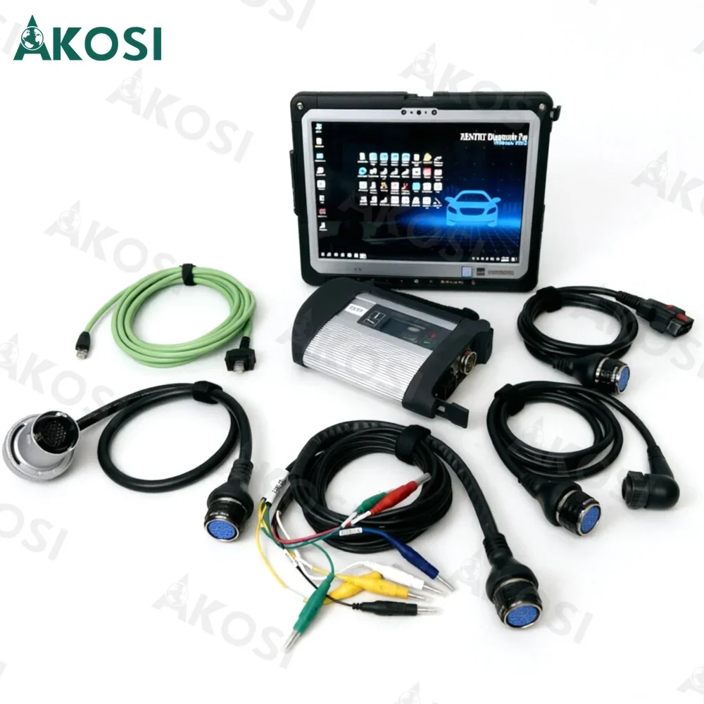 

CF33 tablet+Full Chip MB STAR C4 SD Connect Compact C4 Car truck software 2023.09 Mb star Multiplexer Diagnostic Tool with WIFI