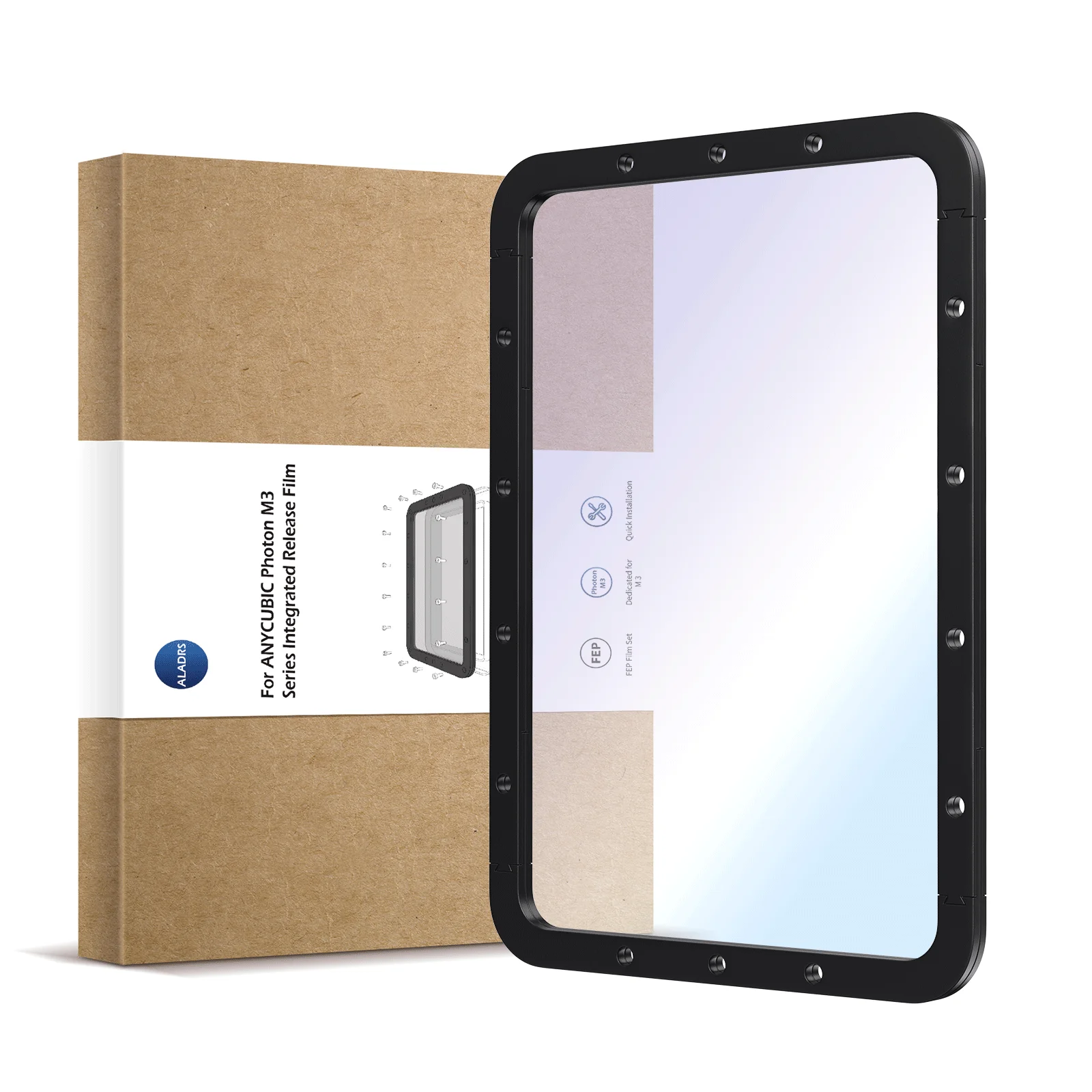 ملحقات طابعة Photon M3 FEP Film Resin Vat FEP ثلاثية الأبعاد لـ ANYCUBIC Photon M3 UV DLP LCD الراتنج