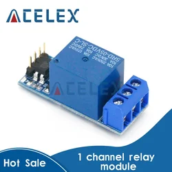 one 1 channel relay module, with optocoupler isolation, fully compatible with 3.3V and 5V Signal, relay control