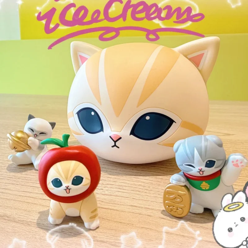 

Funism Mofusand Blind Box Fortune Cat Series Trendy Toy Collectible Figure Desktop Ornament Ideal Gift For Adult Collectors