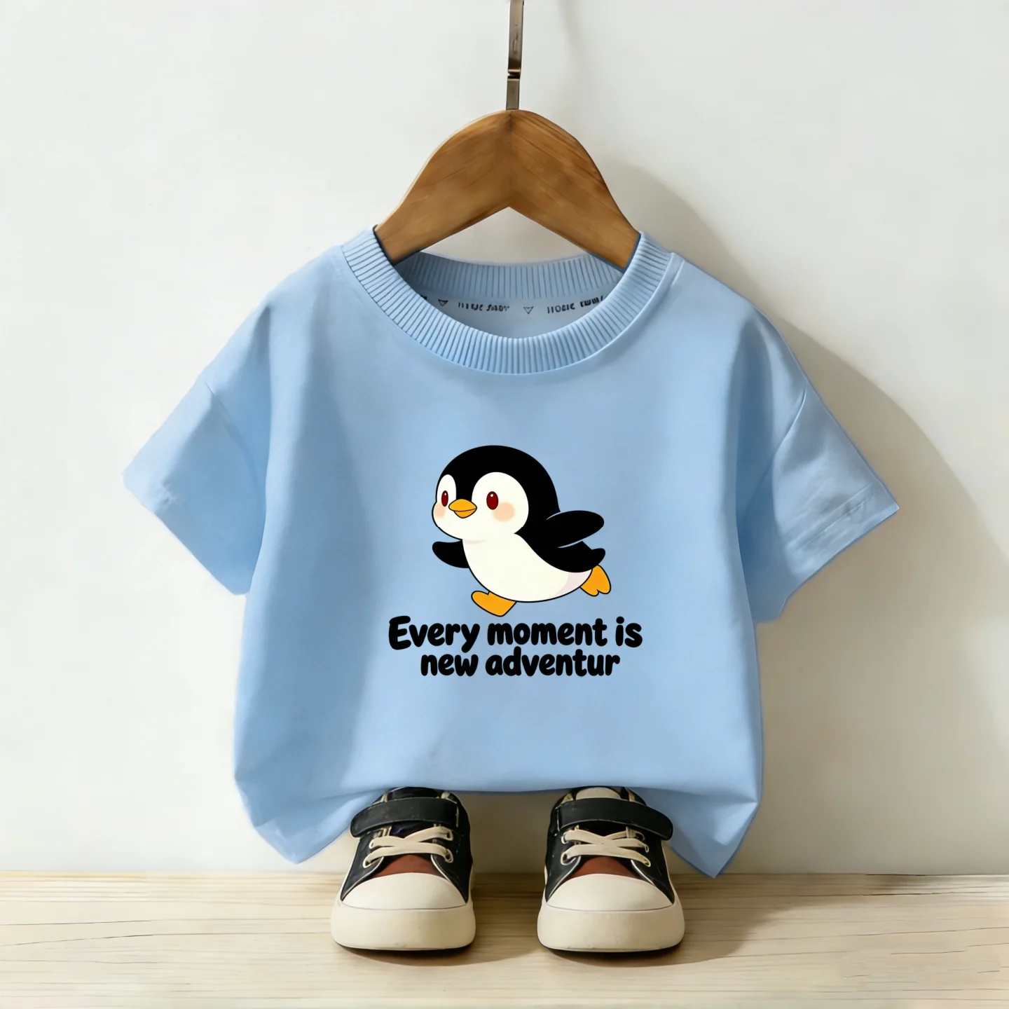 Summer Clothing For Baby Boy - Boys and Girls Cartoon Penguin Short