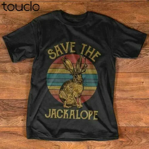 Save The Jackalope Vintage Men T-Shirt unisex