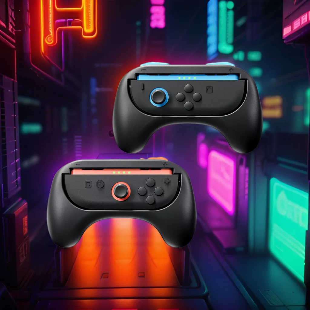1 Pair Joy-Con Grip… - image