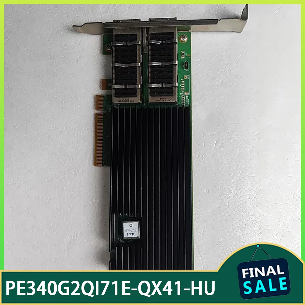 

The Dual-port network card PE340G2QI71E-QX41-HU