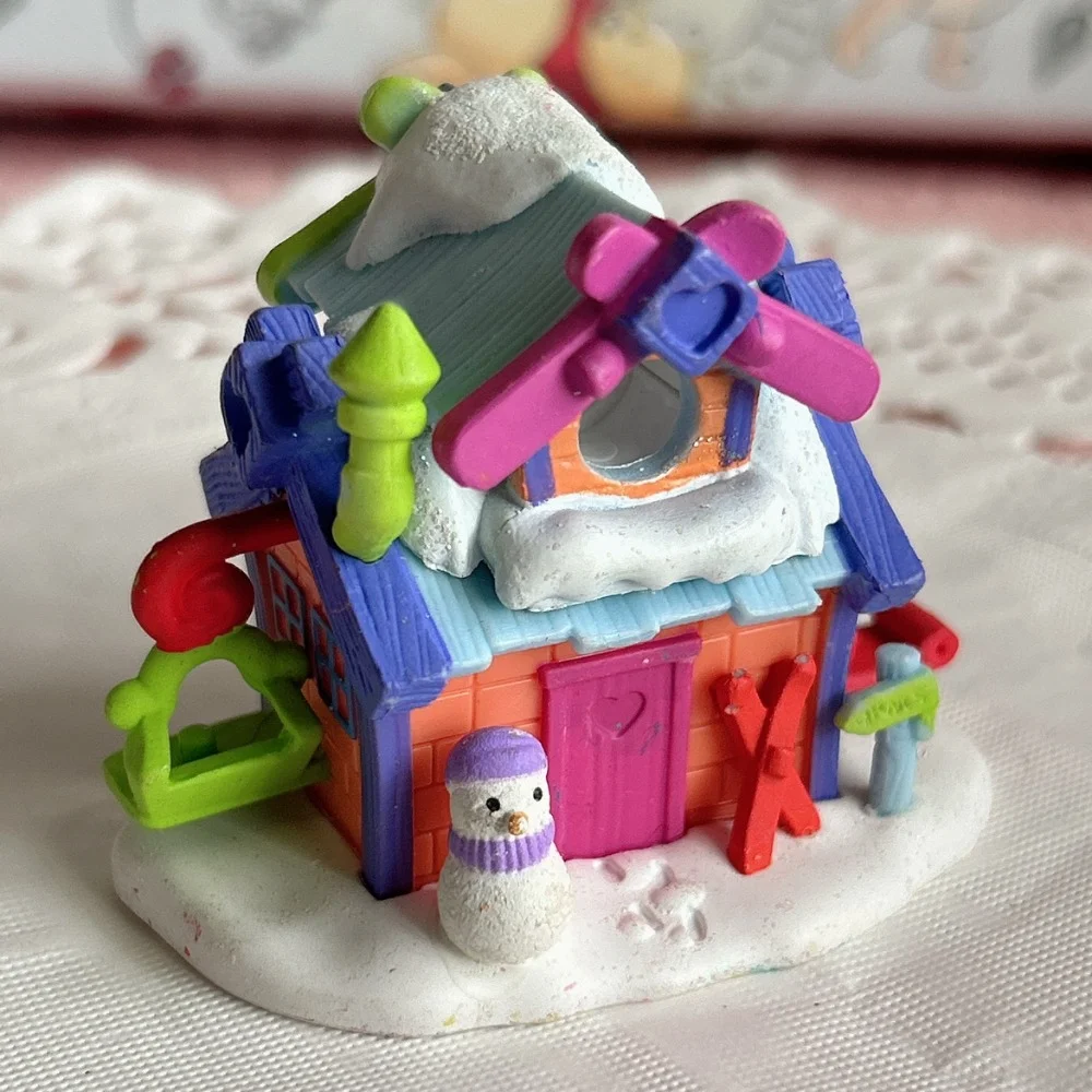 Mini maison de château de miel Nanables pour filles, jouet de dessin animé, cadeau d'anniversaire