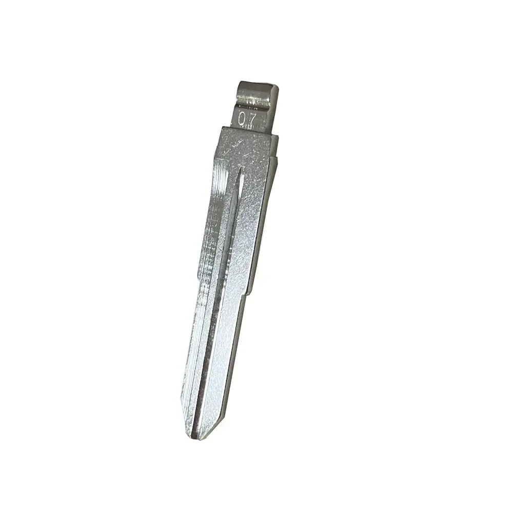 Hoja de llave KD MIT11, accesorio de Metal sin cortar, abatible, remoto, para Mitsubishi, Keydiy, KD, Xhorse, VVDI, JMD, 07 #, 10 unidades