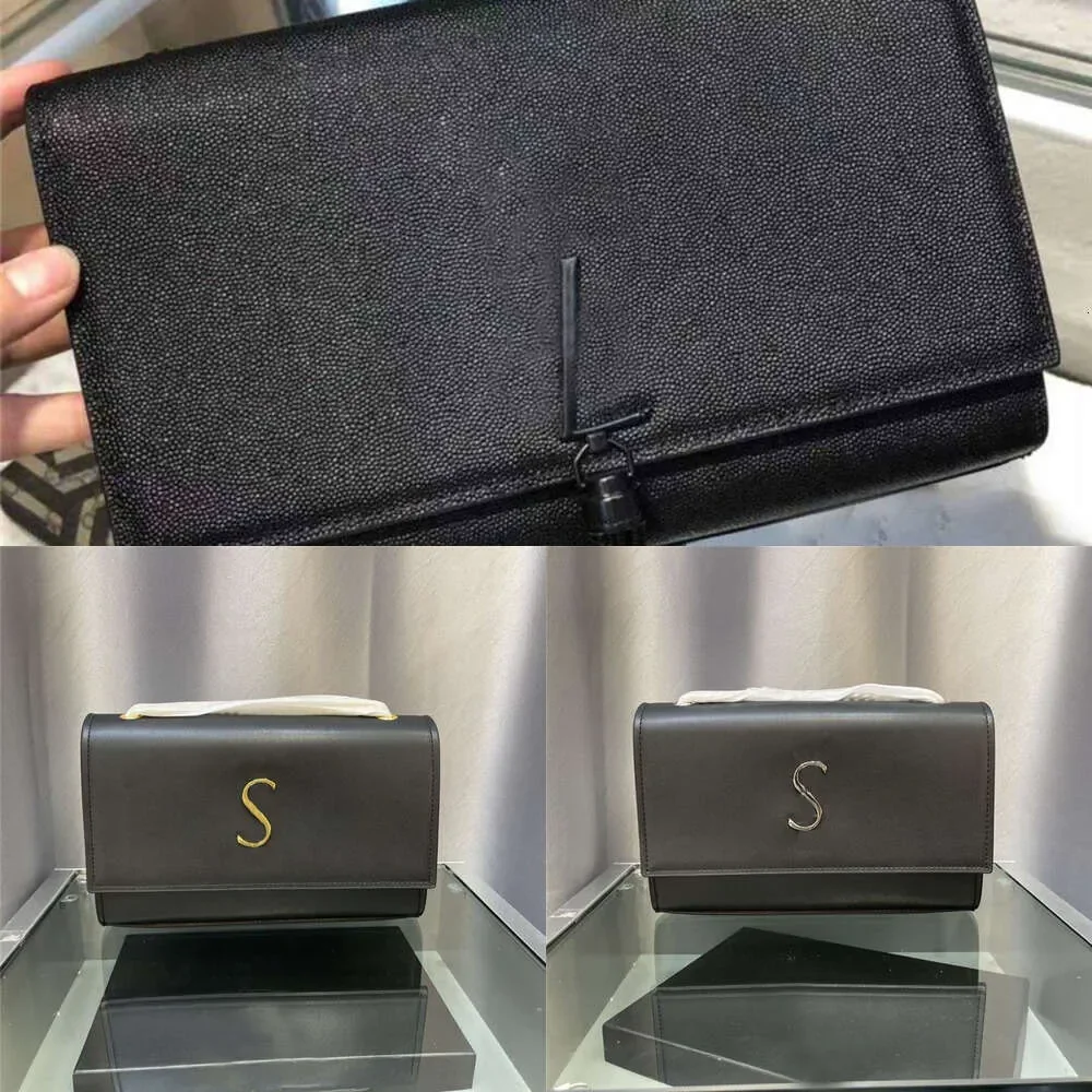 

Элитная дизайнерская черная кожаная сумка LouLou Small Kate с эффектом крокодила, с помпоном, черная с золотой фурнитурой, 311288