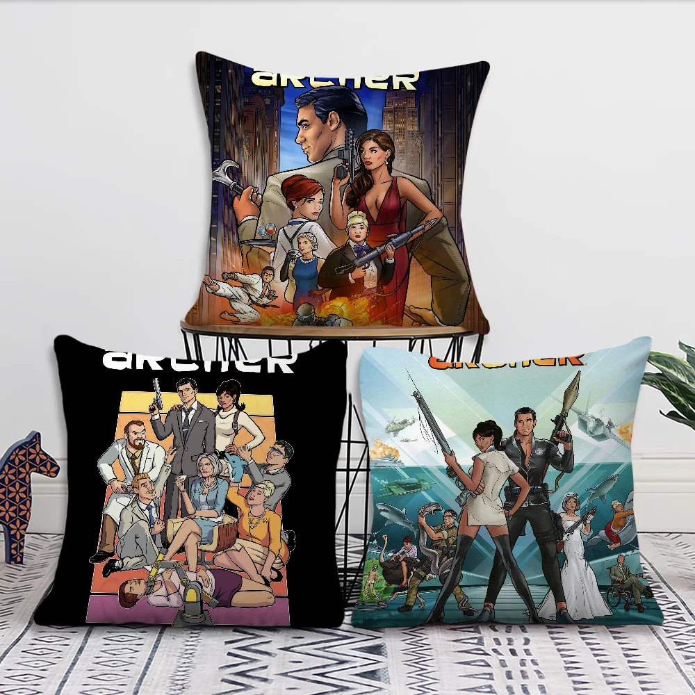 

Cartoon A-Archer Decoration Room Home Sofa living Office Car Nordic Simplicity Pillow Cover