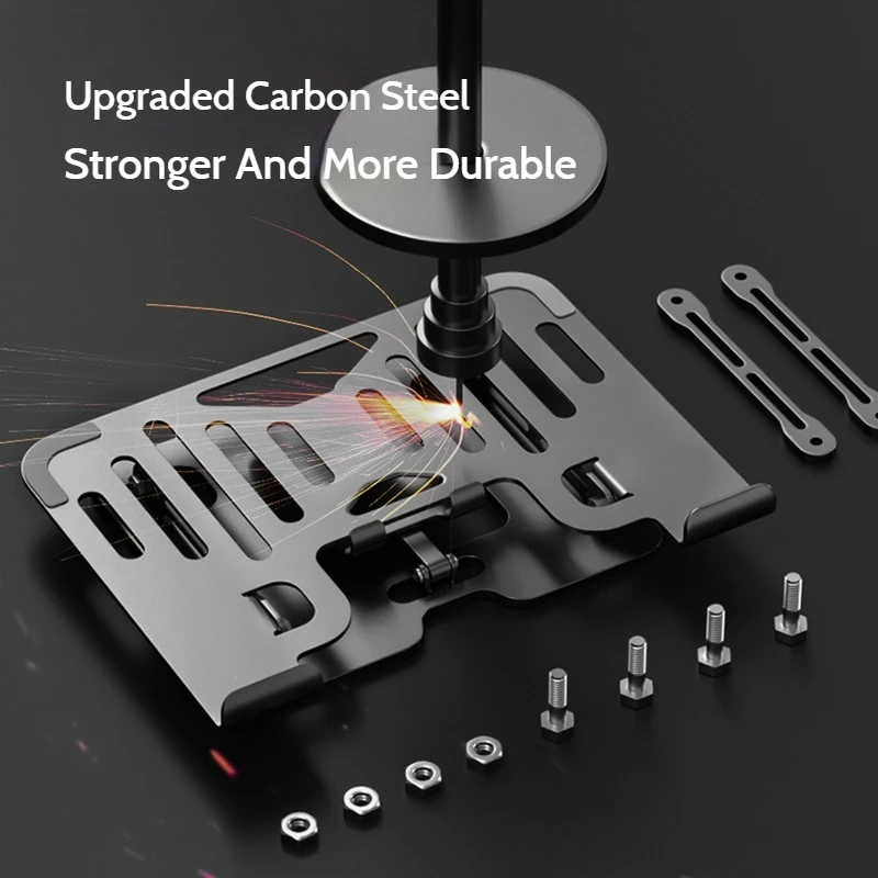 Explosions Mobile Phone Laptop Bracket, Two-In-One Enhanced Vertical Cooling Folding Office Lifting Carbon Steel Bracket.
