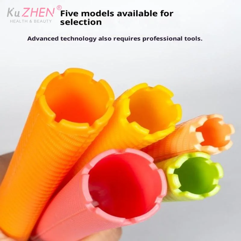 6pcs Heatless Hair Curler No Heat Hair Rollers Soft Curling Rod Pull Core Lazy Curls Flexi Rods Wave Formers Hair Styling Tools