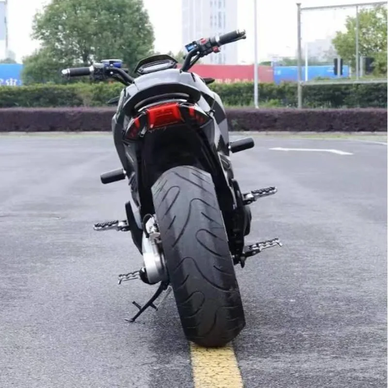 Single rocker arm 5000W electric motorcycle adult 72V large party high-speed electric motorcycle