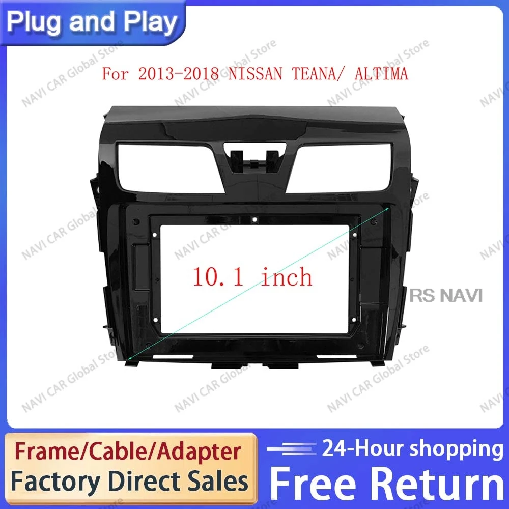 NAVI Car Radio Fascias For 2013-2018 NISSAN TEANA ALTIMA 10.1INCH Android GPS MP5 Stereo Player 2 Din Head Unit Panel Dash Frame