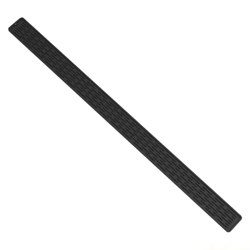 QX2E Grip Silicone Drying Pad For Cutting Board Sink Countertops Dish Rack
