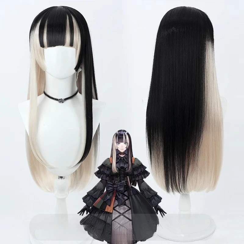 

Аниме-парик для косплея VTuber Juufuutei Raden, термостойкий, из синтетического волокна, для взрослых – дышащая сетка-шапочка цвета розовой розы