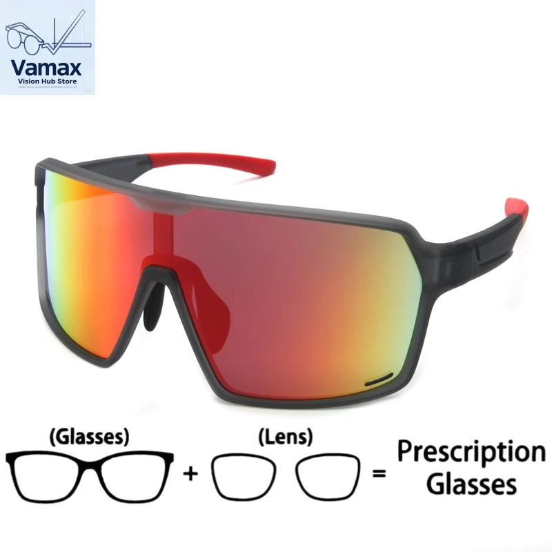 

VAMAX Outdoor Fashion Prescription Glasses Outdoor Sport Polarized Sunglasses Photochromic Lens Eyewear for Women Men