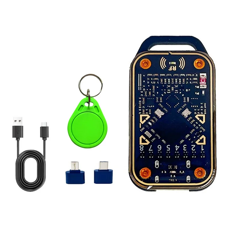 

AA60-Restart Chameleon Ultra Smart Card Emulator+UID Keychain RFID Reader 125K 13.56M Chip Decode NFC Duplicator