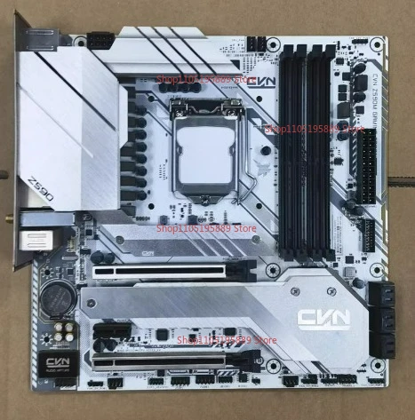 

Материнская плата CVN Z590M GAMING FROZEN, интерфейс LGA1200, поддержка 10/11 поколений