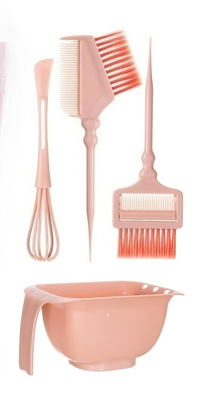 

4Pcs New Arrival Hair Dye Color Brush Bowl Set Dye Mixer Hair Tint Dying Coloring Applicator Hairdressing Styling Accessorie