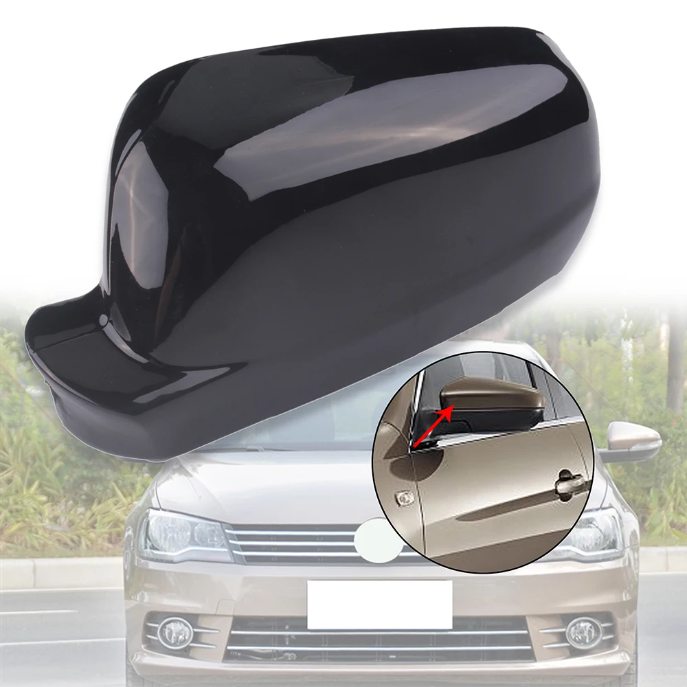 Rhyming Rearview Mirror Housing Side Wing Mirror Cover Caps Black Fit For VW Golf 4, MK4, Bora 1998-2004 Car Accessories