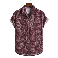 2024 New Luxury Men's Polo Shirt Man T-shirt Shirts And Blouses Fashion Clothing Social T-shirts Hawaiian Cotton Oversize
