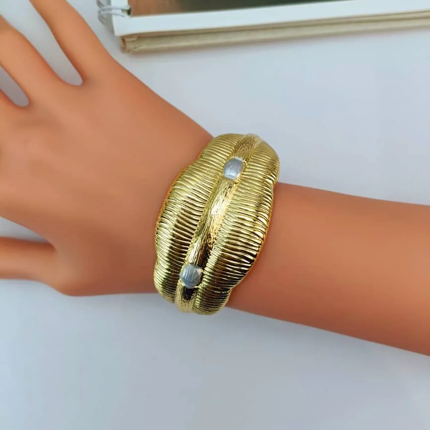 EMMA قلادة للنساء أحدث مجوهرات الأزياء الأفريقية الزفاف مأدبة هدية الملكة اكسسوارات كبيرة سوار خاتم مجموعة المصوغات