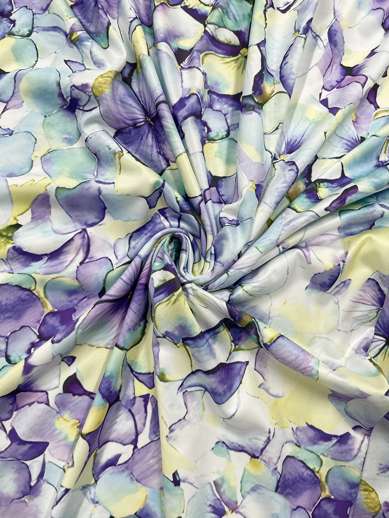 Plus Size Purple Yellow Floral – обзор и цена Midi Skirt Floral