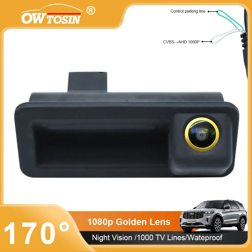 

Камера заднего вида для Ford Focus 2 Sedan 1080 170 2007 2008 Android Monitor