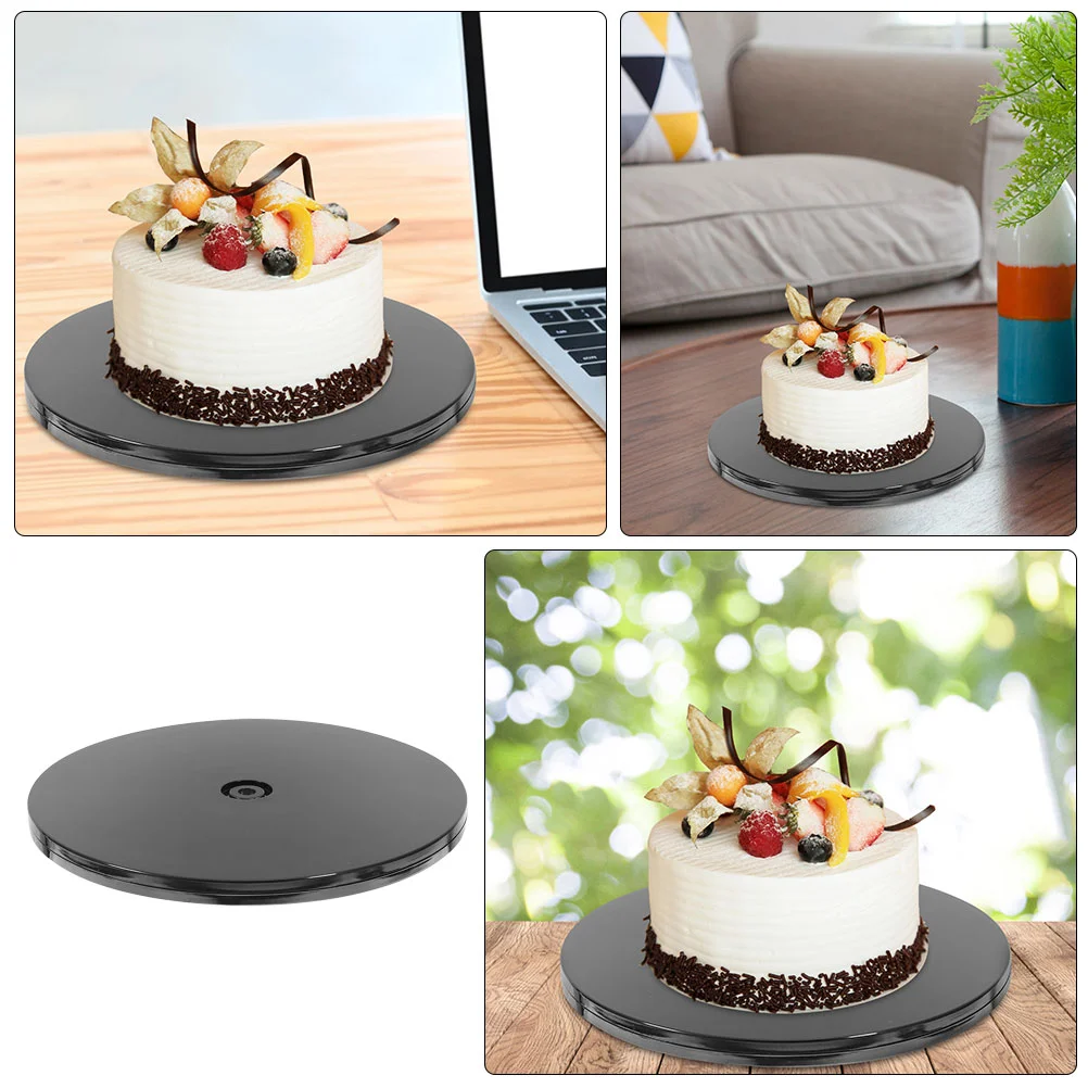 Food Turntable for Dining Rotating Platform Desktop Abs Cake Cookie Rotation