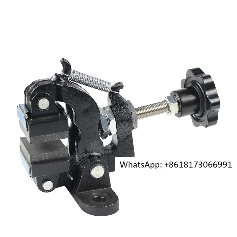 

Vertical manual brake, rubber wood handwheel adjustment, disc brake, hand-operated tension fastening DBGM-10/20mm