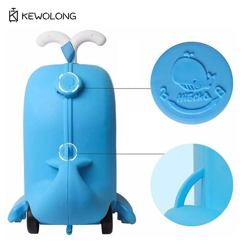 حقيبة ABS للأطفال مع غلاف سميك، سعة كبيرة لحمل الأمتعة مع عجلات ناعمة للسفر والأمومة #2