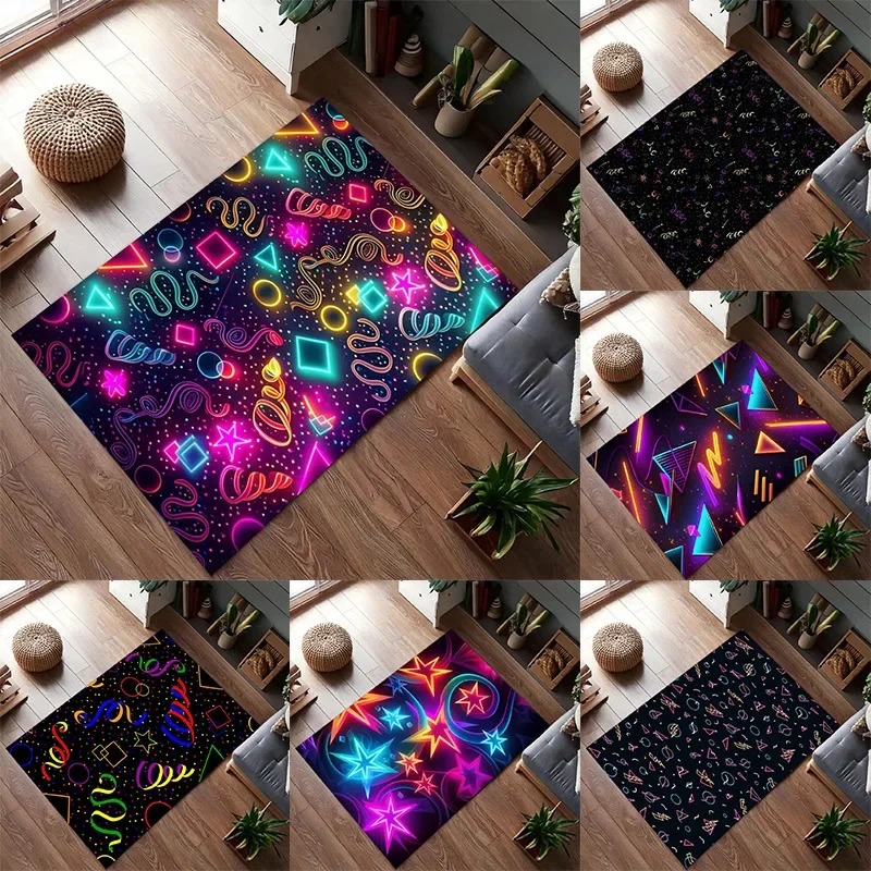 Arcade Retro Gaming Rug, Arcade Machine Rug, Gamer Rug, Retro Gaming Room Carpet, Retro Video Game Themed Floor Mat