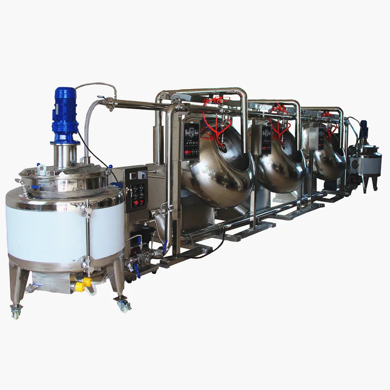 آلة طلاء الشوكولاتة الأوتوماتيكية للفواكه الجافة والمكسرات والكاكاو #4