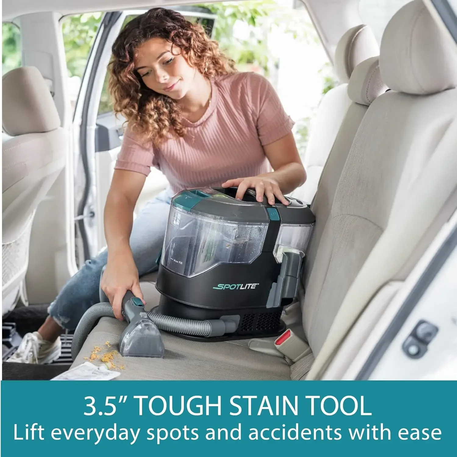 منظف بقع السجاد المحمول Kenmore KW2001 SpotLite ومزيل بقع الحيوانات الأليفة، شفط قوي 17 كيلو باسكال مع أدوات متعددة الاستخدامات