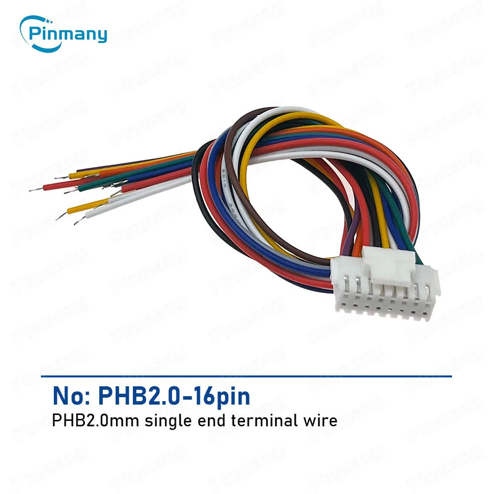 16 20 pin PHB 2.0mm spacing double row terminal connector single plug electronic harness for Hiworld Raise CAN Bus Box wiring