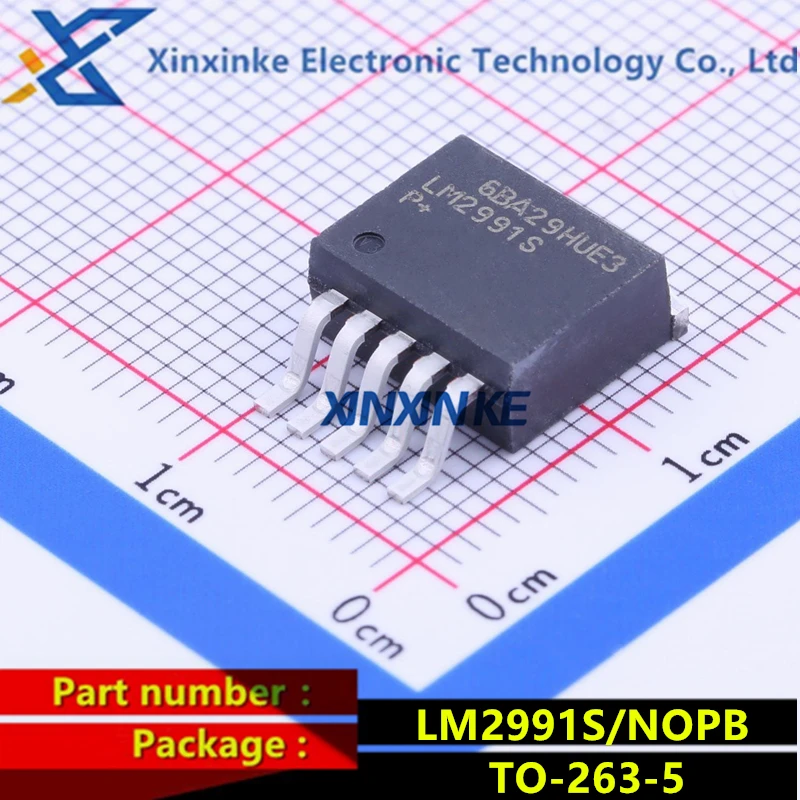 

LM2991S/NOPB LM2991S TO-263-5 LDO Voltage Regulators NEG LDO ADJ REG Low Dropout Adjustable Regulators Power Management ICs