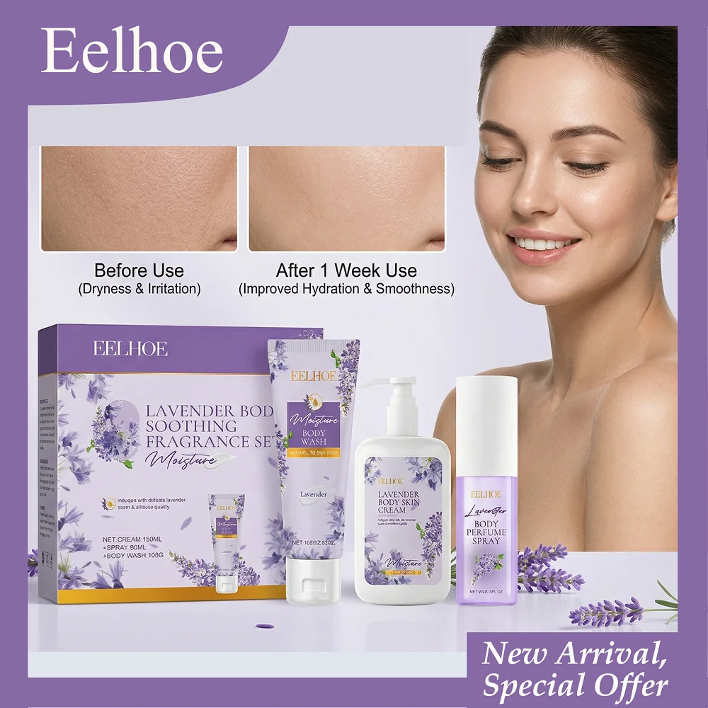 

Набор для ухода за кожей Eelhoe 1set Body Fragrance: глубоко питает, успокаивает кожу, поддерживает водно-жировой баланс, включает гель для душа.