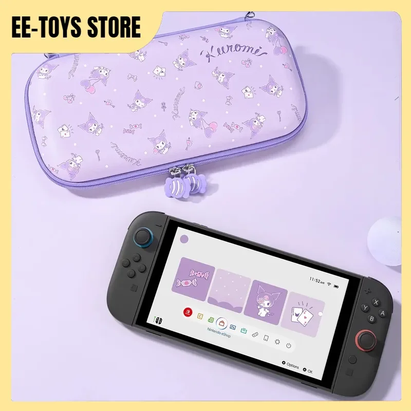 

Sanrio Figure Kuromi Pom Pom Purin Cinnamoroll Switch2 Storage Bag Ns2 Protective Case Switch Accessory Shockproof Portable Case