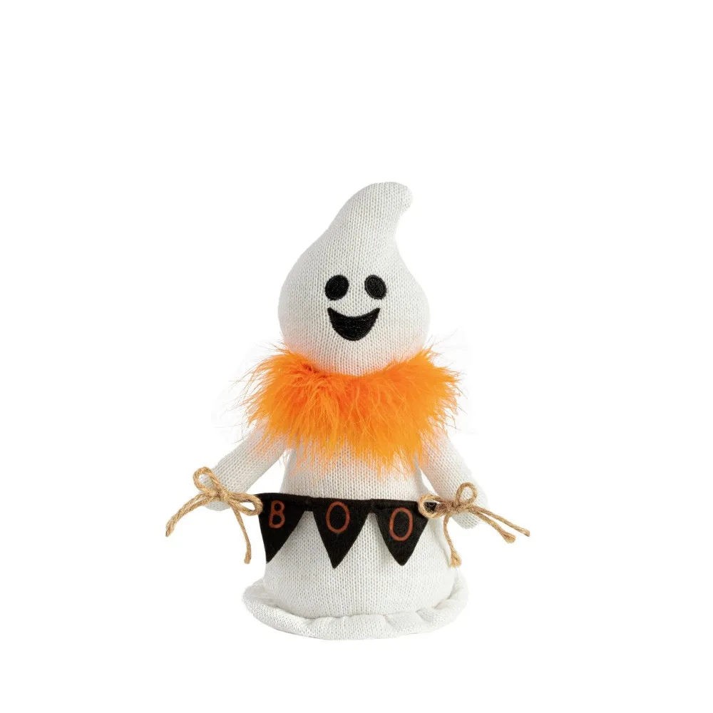 

Holiday Decor Soft Halloween Ghost Doll With Scarf Scary Ghost Figurines Funny Ghost Festival Ornament Halloween Decorations