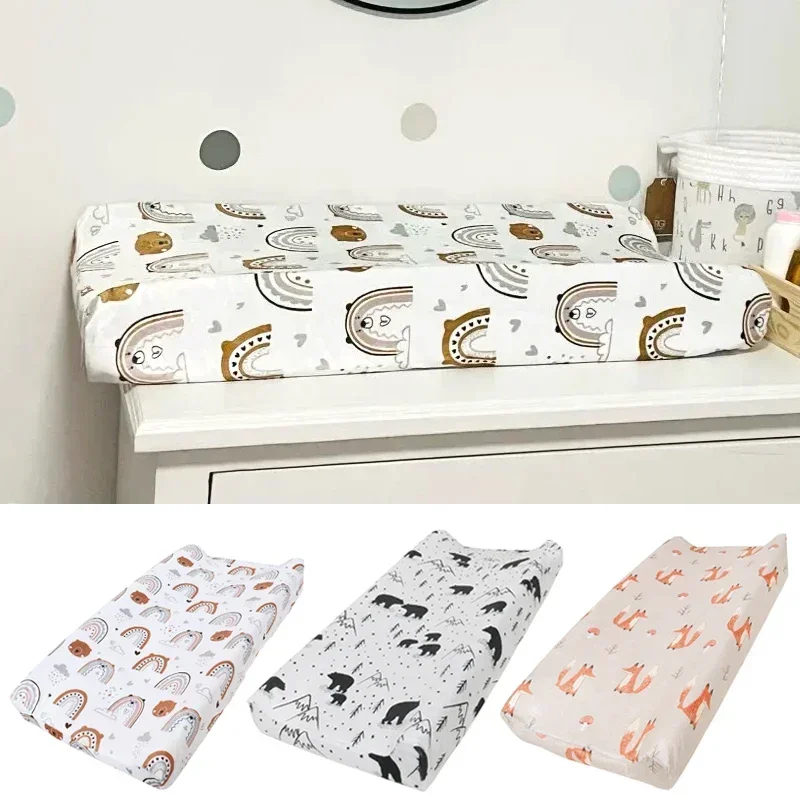 

Мягкий многоразовый чехол для пеленания, дизайн с принтом, материал Minky, дышащий чехол для подгузников для ребенка