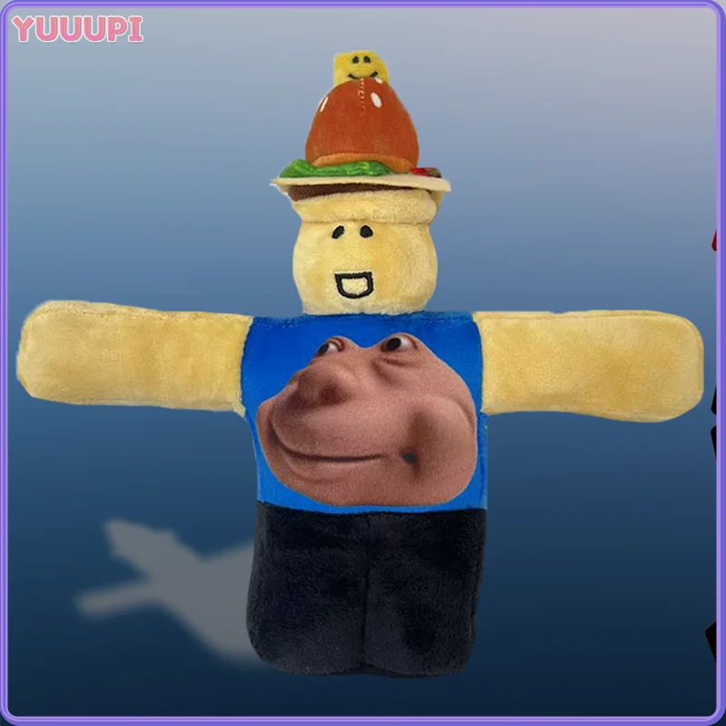 

Forsaken Chance плюшевые игрушки, брошенный робот, гамбургер, робот, мягкие аниме, периферийные хлопковые куклы, детский подарок на день рождения, аниме-фигурка