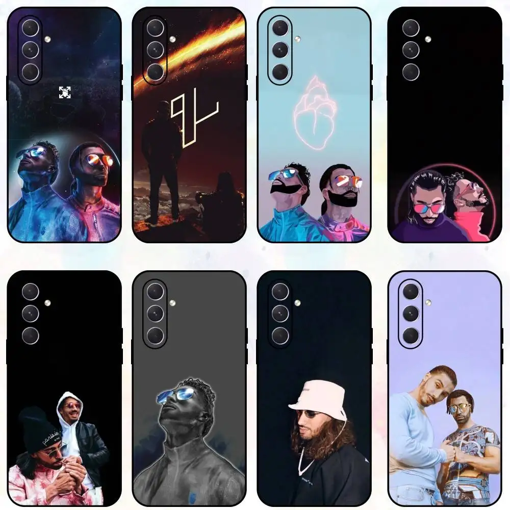

Hot R-Rapper P-PNL Q-QLF Phone Case For Samsung Galaxy A73,A72,A71,A70,A53,A52,A51,Others Soft Black Shell