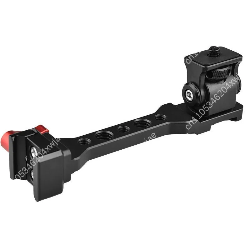 Side Expansion Bracket for Camera Cage Cold Shoe Mount 1/4 3/8 Threads Monitor Mic Light Holder