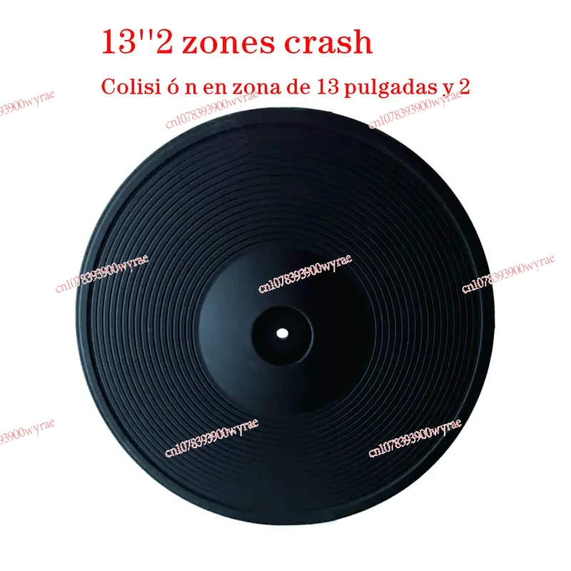 

13" Dual Zone Crash Cymbal With Choke For Electronic Drum／13" Ride