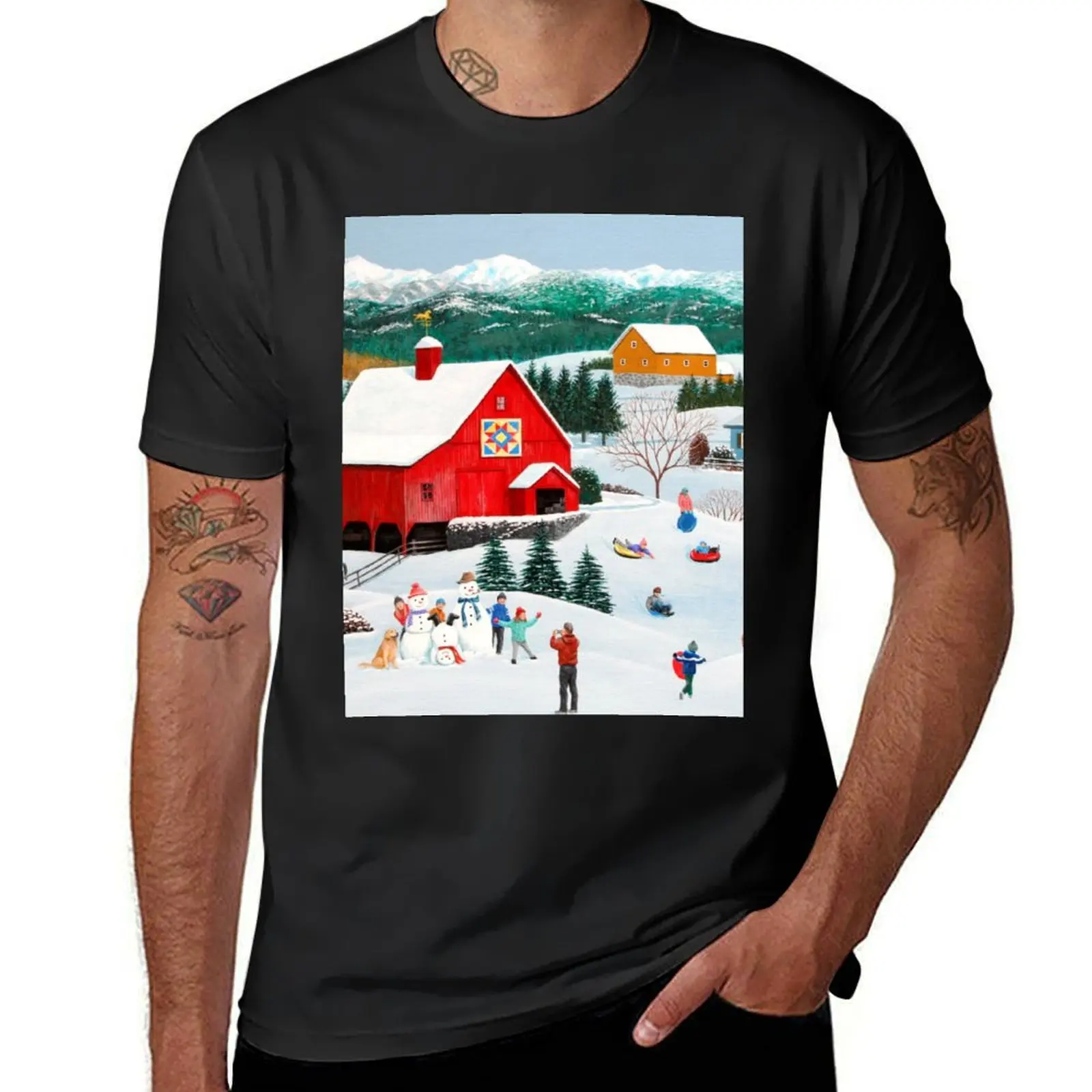 Winter Memories T-Shirt blanks customizeds fitted t shirts for men