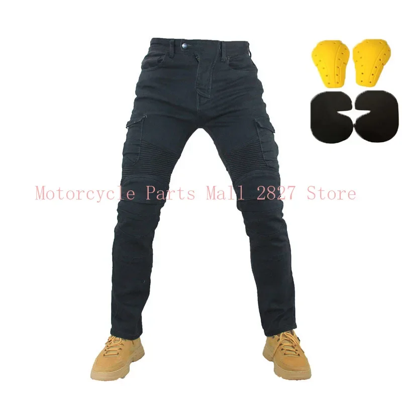 Motorcycle Jeans Pantalones Motocicleta Hombre Featherbed Jeans Standard Version Car Ride Trousers Pant Summer Riding