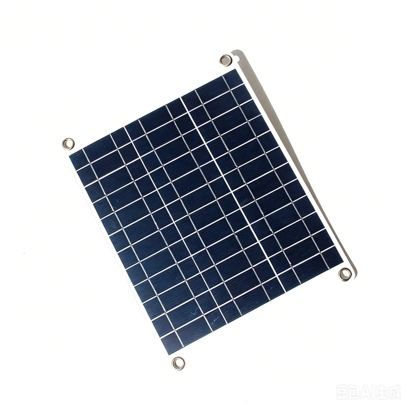 50W Portable Solar Panel Kit 12V/5V Dual USB Solar Charger Waterproof Panel Solar Cells Phone Power Bank with 10A-60A Controller
