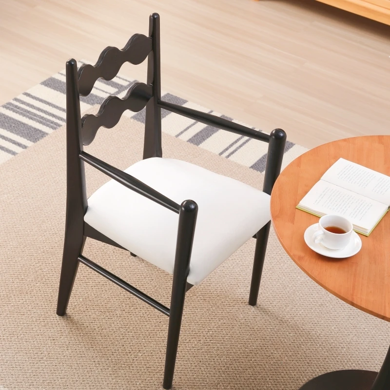 

Luxury Modern Dining Chairs Kitchen Restaurant Bedroom Dining Chairs Designer Nordic Minimalist Clear Wood Sillas Home Furniture